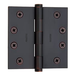 Baldwin Estate 4 in. L Venetian Bronze Door Hinge 1 pk