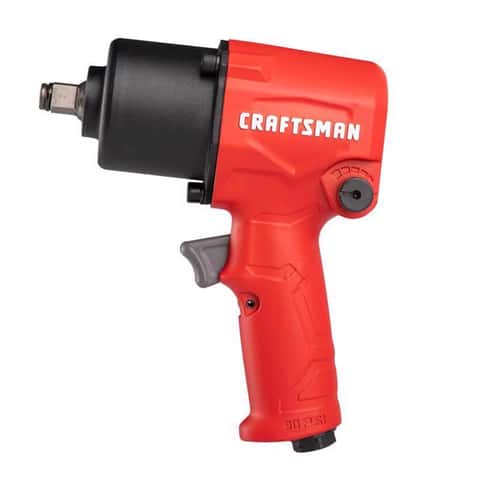 1/2 Dr. Adjustable F/R Air Impact Wrench Max Torque 250ft./lb Air