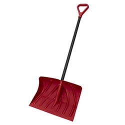 Suncast 20 in. W X 51 in. L Poly Snow Shovel