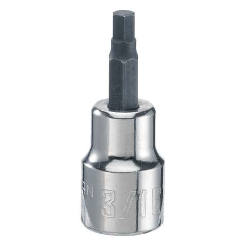 Craftsman SAE Hex Bit Socket 3/16 in. X 3/8 in. Drive 6 Point