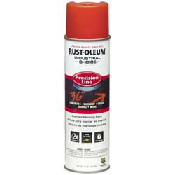 Rust-Oleum Industrial Choice Fluorescent Red Inverted Marking Paint 17 oz