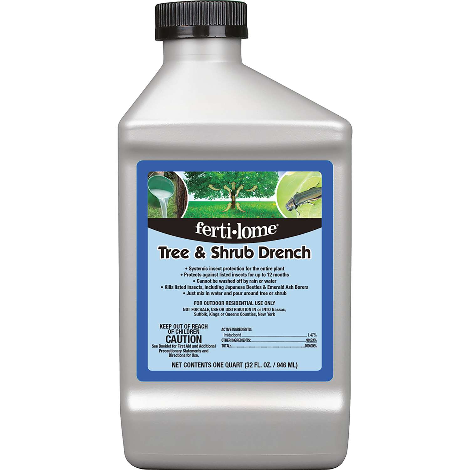 Ferti-Lome Tree & Shrub Drench Systemic Insecticide Liquid 32 oz - Ace ...