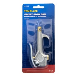 Tru-Flate Steel Air Blow Gun Safety Lever 1/4 in. FNPT 1 pc