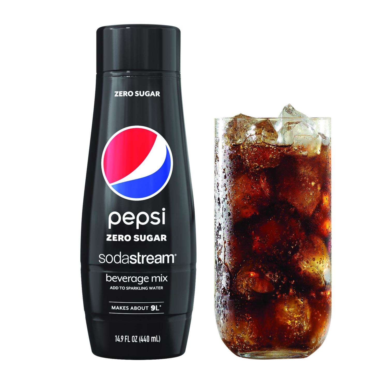 munching mesterværk Aja SodaStream Zero Sugar Pepsi Soda Mix 440 ml 1 pk - Ace Hardware