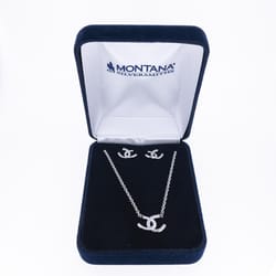 Montana Silversmiths Women's Horseshoe Happiness Silver Jewelry Sets Brass Water Resistant