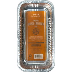 Traeger Aluminum Grease Pan Liner 8.74 in. L X 4.61 in. W For Timberline 850 &1300 Models