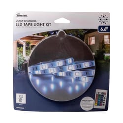 Westek 6.6 ft. L Color Changing Plug-In LED Smart-Enabled Tape Light Kit 1 pk