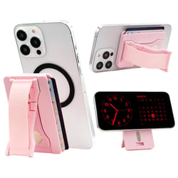 LoveHandle MagSafe Pink Cell Phone Grip For All Smartphones