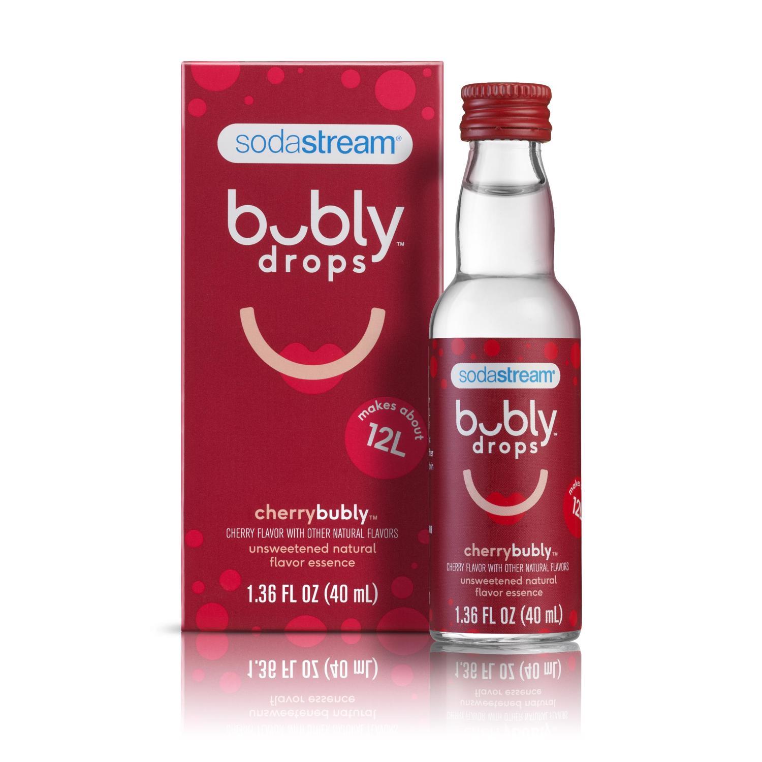 Photos - Other interior and decor SodaStream Bubly drops Cherry Fruit Drops 1.36 oz 1 pk 1025225010 