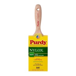 Purdy Nylox Swan 3 in. Soft Flat Wall Brush