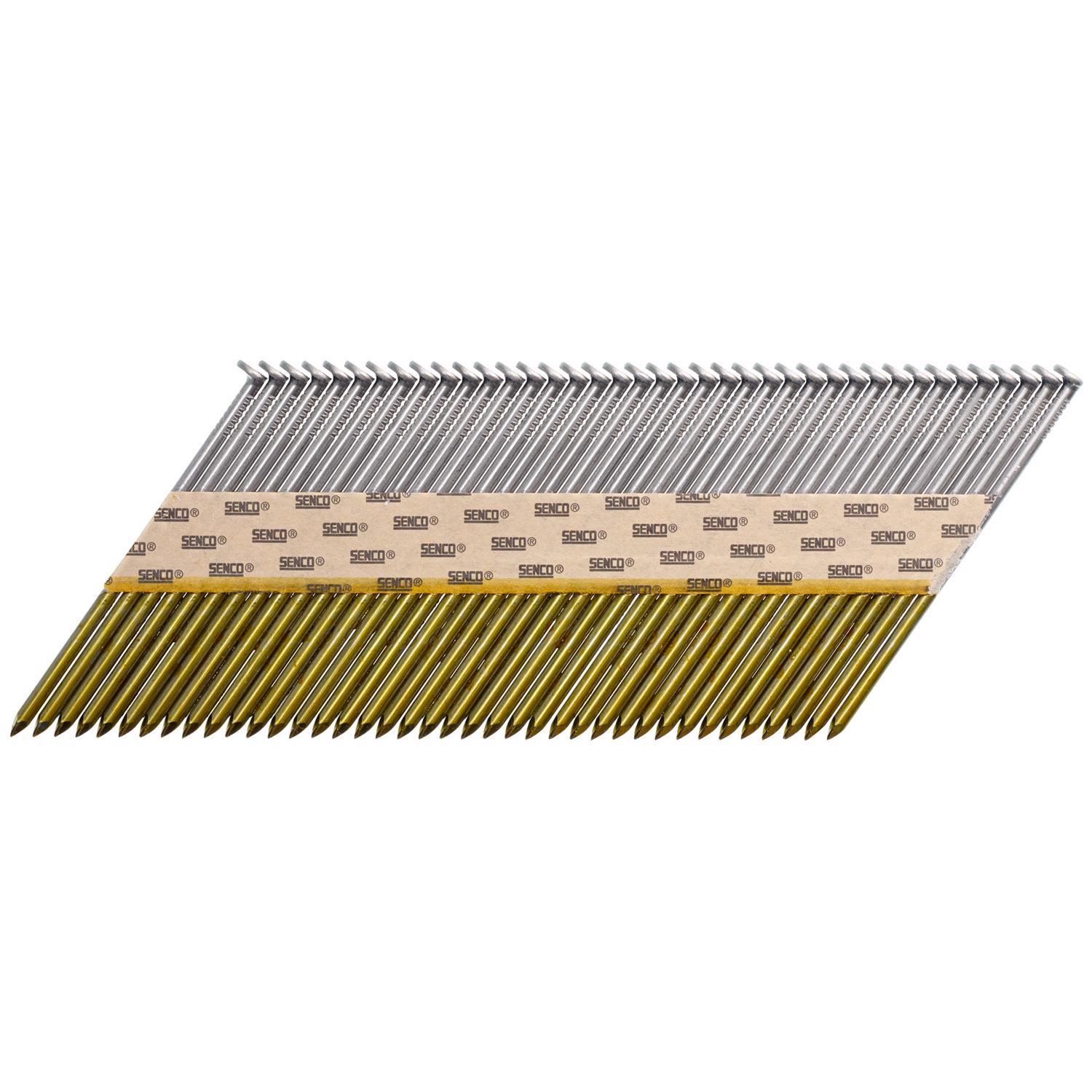 Photos - Nail / Screw / Fastener Senco ProHead 3-1/4 in. L X 16 Ga. Angled Strip Brite Framing Nails 34 deg 