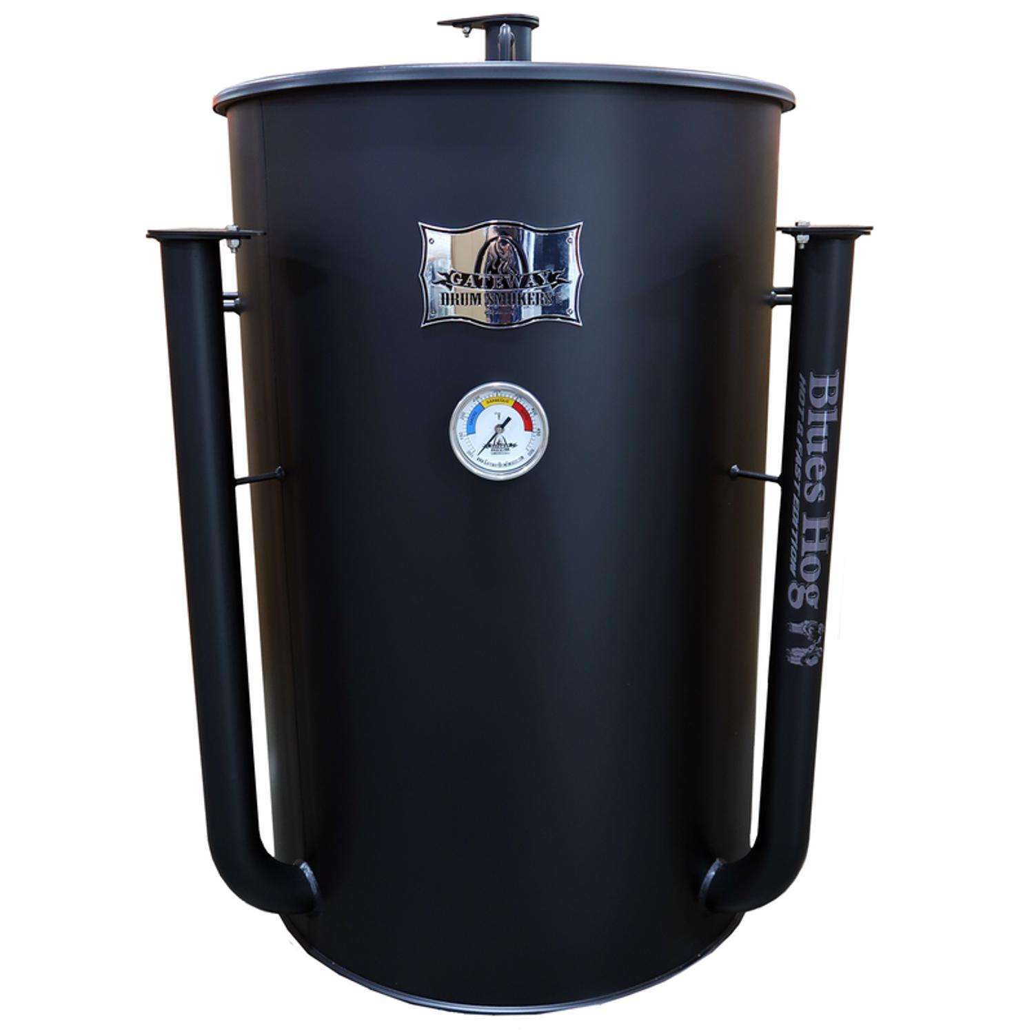 Blues Hog Gateway Drum Smokers Charcoal/Wood Drum Smoker Black Ace Hardware