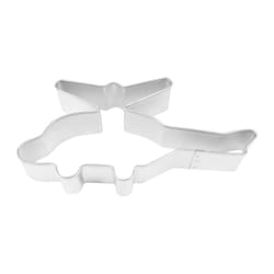 R&M International Corp 3 in. W X 5 in. L Helicopter Cookie Cutter Silver 1 pc