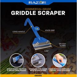 Razor Grill Scraper 4.41 in. H X 16.77 in. L X 5.55 in. W 1 pk