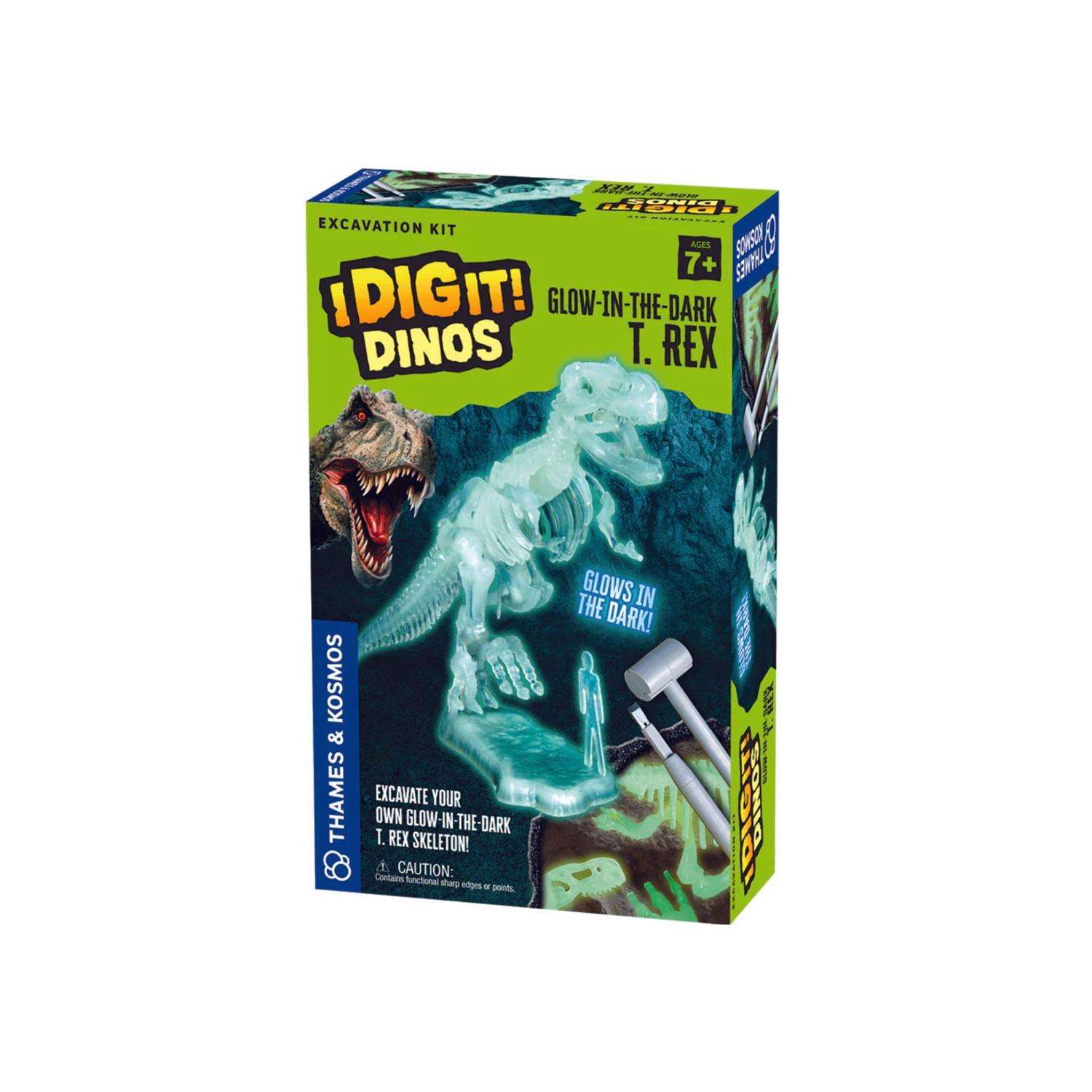 Thames & Kosmos I Dig It Dinos GlowintheDark T. Rex Excavation Kit