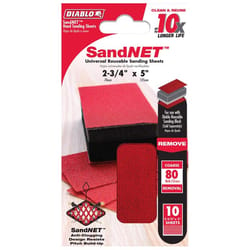 Diablo SandNet 5 in. L X 2-3/4 in. W 80 Grit Coarse Block Hand Sanding Pad