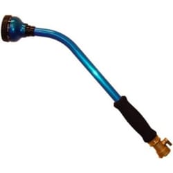 Quality Valve and Sprinkler 8 Pattern Aluminum/Plastic Watering Wand with Shut Off Valve