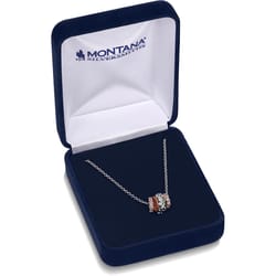 Montana Silversmiths Women's Wildflower Elegance Ring Silver Necklace Water Resistant