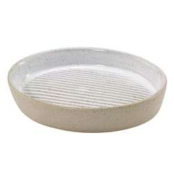 Avanti Linens Drift White Ceramic Soap Dish