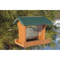 Woodlink Going Green Wild Bird 3 lb Plastic Hopper Bird Feeder