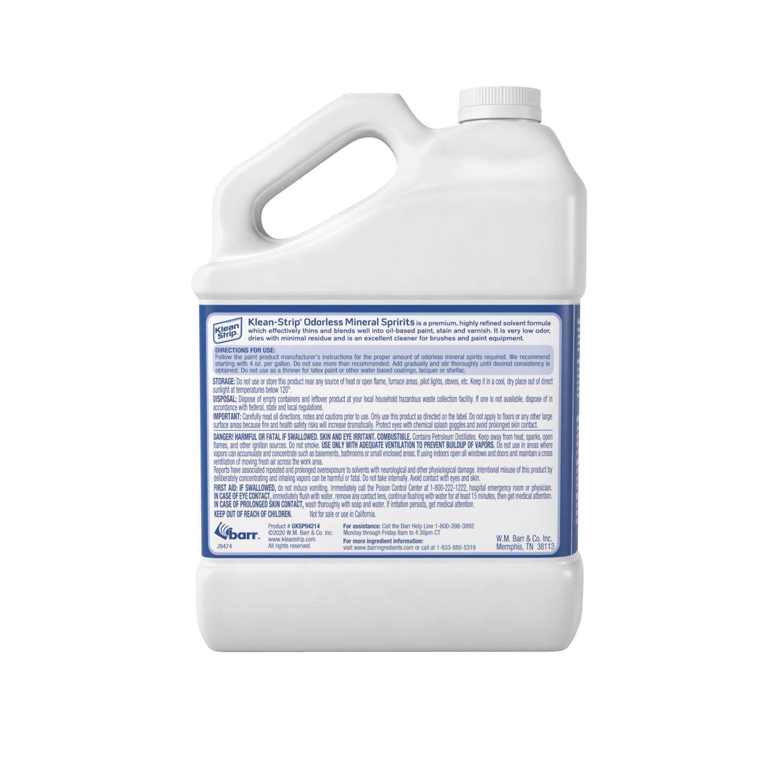 Klean Strip Mineral Spirits 1 Gal Ace Hardware