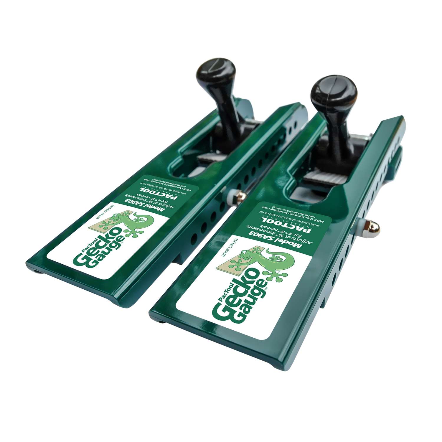 PacTool Gecko Gauge 8 in. x 5/16 in. D Fiber Cement Siding Tool 2 pk