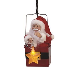 Mr. Christmas LED Santa's Christmas Crane Animated Decor 44 in.