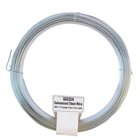 American Posts 406 ft. L Galvanized Steel 12.5 Ga. Wire American Posts 406 ft. L Galvanized Steel 12.5 Ga. Wire