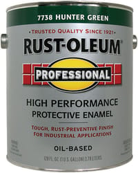 Rust-Oleum Professional Indoor and Outdoor Gloss Hunter Green Protective Paint 1 gal