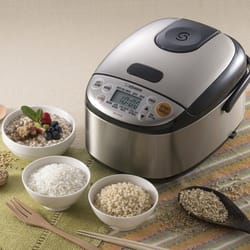 Zojirushi Silver 3 cups Programmable Rice Cooker