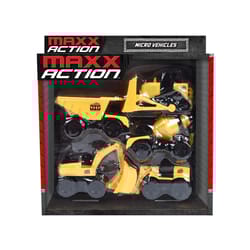 Sunny Days Maxx Action Micro Mini Construction Vehicles Black/Yellow
