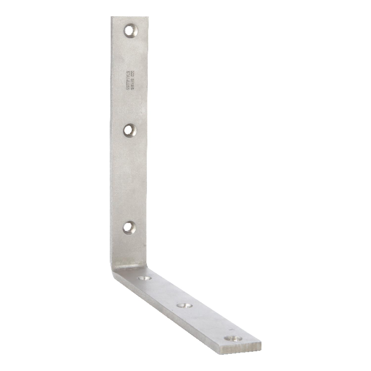 Ace 8 in. H X 1.25 in. W X 8 in. D Stainless Steel Inside L Corner Brace - 01-3404-288 - Hardware Accessories  sku 01-3404-288