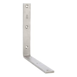 Ace 8 in. H X 1.25 in. W X 8 in. D Stainless Steel Inside L Corner Brace