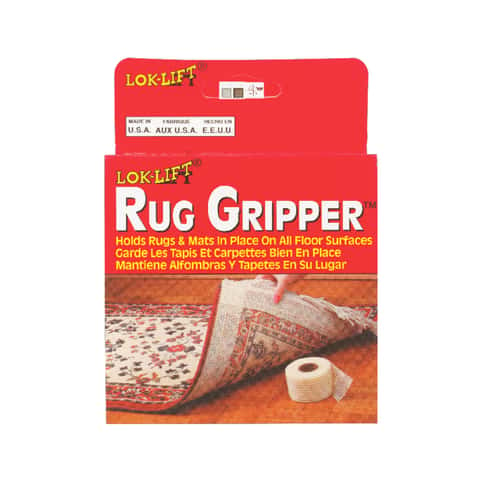 Great Tape Rug Tape No-Slip Rug Hold Strips, 25 Foot Roll, Great for Small Area Rugs