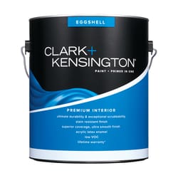 Clark+Kensington Eggshell Tint Base Ultra White Base Premium Paint Interior 1 gal