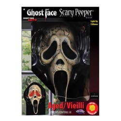 Fun World Scary Peeper 12 in. Ghost Face Halloween Decor