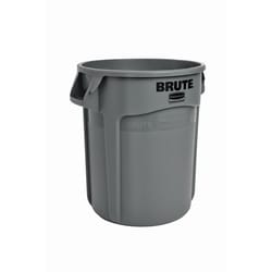 Rubbermaid Brute 20 gal Gray Plastic Garbage Can