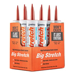 Sashco Big Stretch Redwood Elastomeric Acrylic Latex Door/Siding/ Window Caulk 10.5 oz