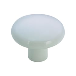 Richelieu Functional Round Cabinet Knob 1-11/32 in. D 31/32 in. 1 pk