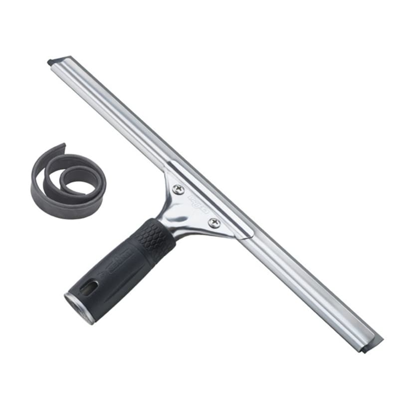 Photos - Household Cleaning Tool Unger Professional 12 in. Stainless Steel Window Squeegee 961010 