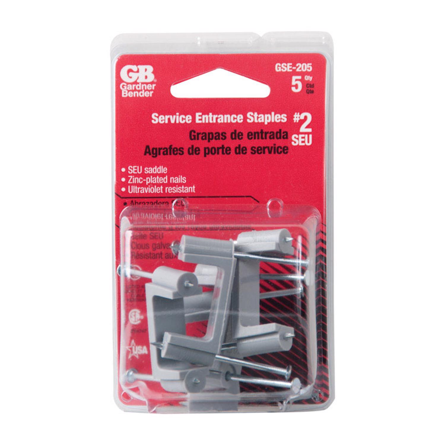Gardner Bender 1 in. W Plastic Insulated Service Entrance Cable Strap 5 ...