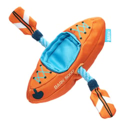 Bark Multicolored Off-Track Kayak Plush Dog Toy 1 pk