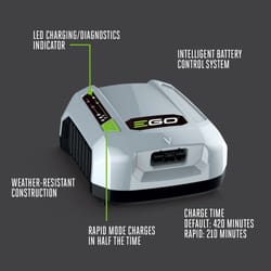 EGO 56V Power+ CHX5500 Lithium-Ion Battery Charger 1 pc