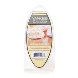 Yankee Candle Yellow Vanilla Cupcake Scent Fragranced Wax Melt