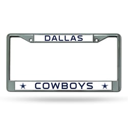 Rico Gray Metal Dallas Cowboys License Plate Frame