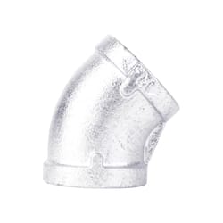 STZ Industries 3/4 in. FIP each X 3/4 in. D FIP Galvanized Malleable Iron 45 Degree Elbow