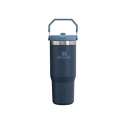 Stanley IceFlow 30 oz Navy BPA Free Insulated Straw Tumbler