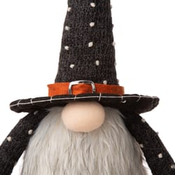 Glitzhome 20.08 in. Gnome Sitter Halloween Decor