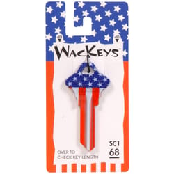 HILLMAN Wackey Flag House/Office Universal Key Blank SC1 Single