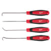 Milwaukee 4 in. Chrome Plated Steel Hook and Pick Set 4 pc - Ace Hardware